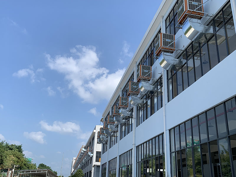 廠房車間安裝湖北工業(yè)冷風機需注意哪些細節(jié)問題?