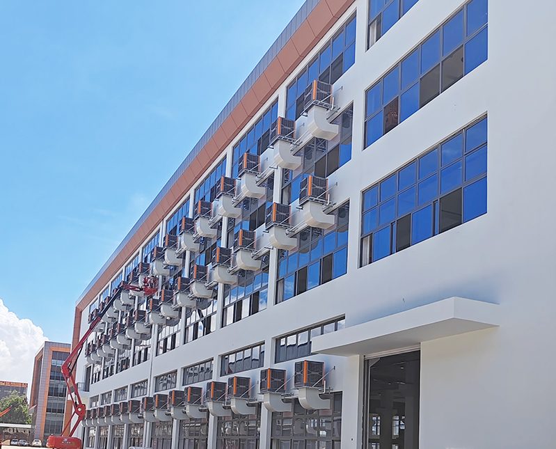 服裝制衣玩具廠降溫方案