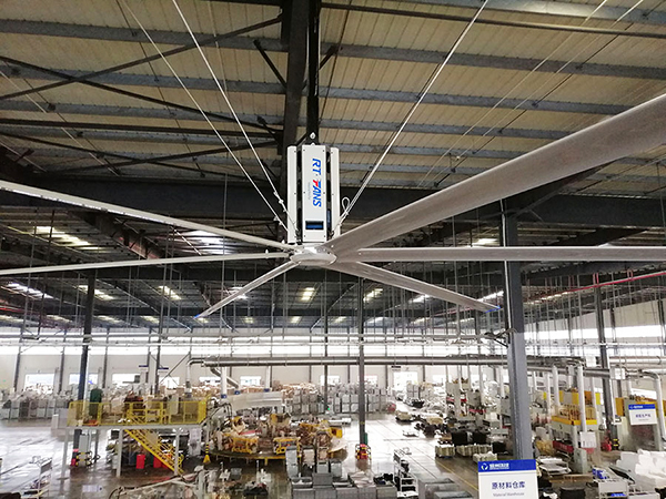 倉儲物流通風(fēng)降溫方案