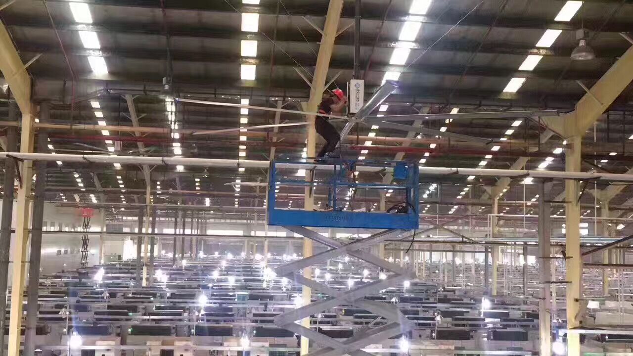 7.3米直徑超大型工業(yè)風扇